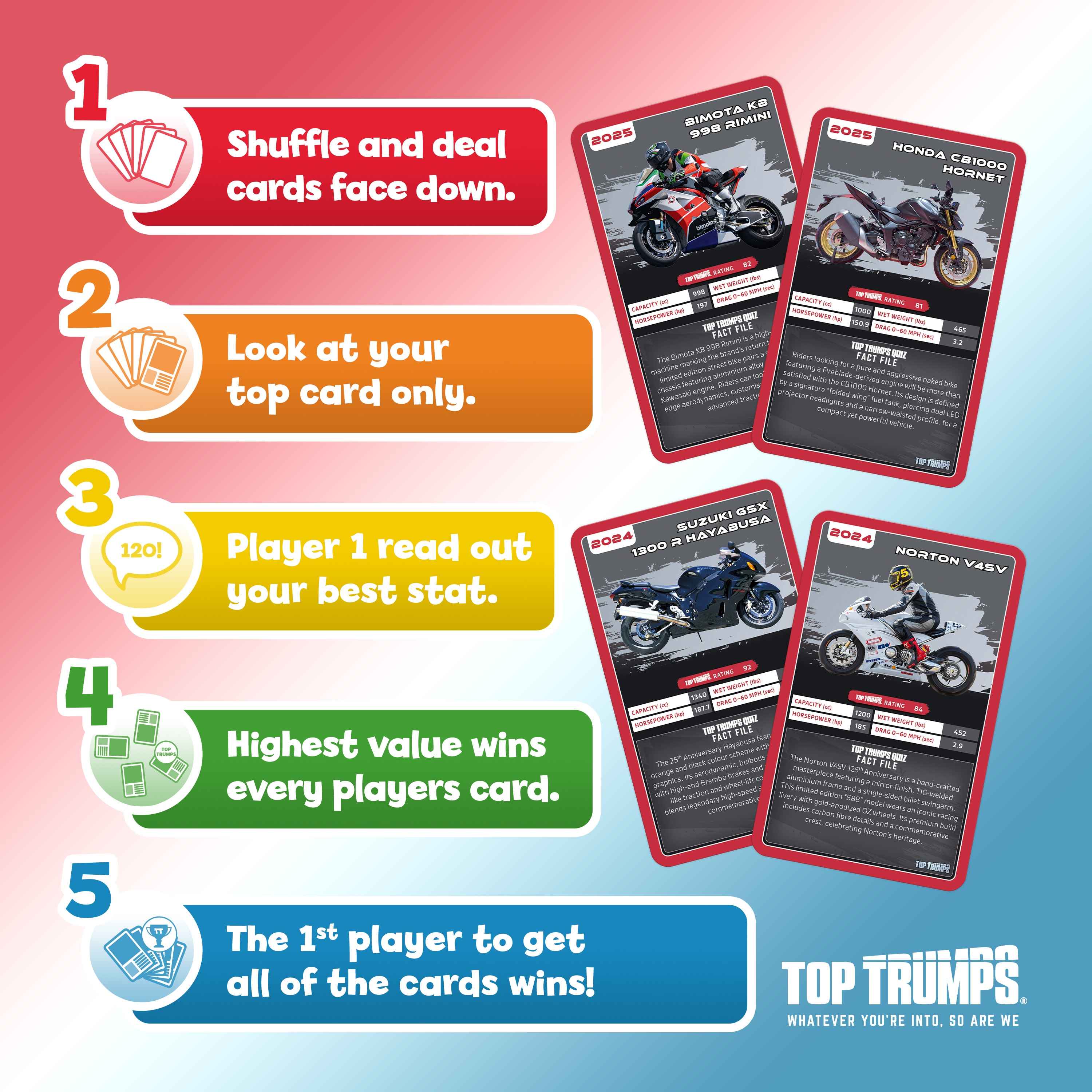 Top Trumps – Super Bikes