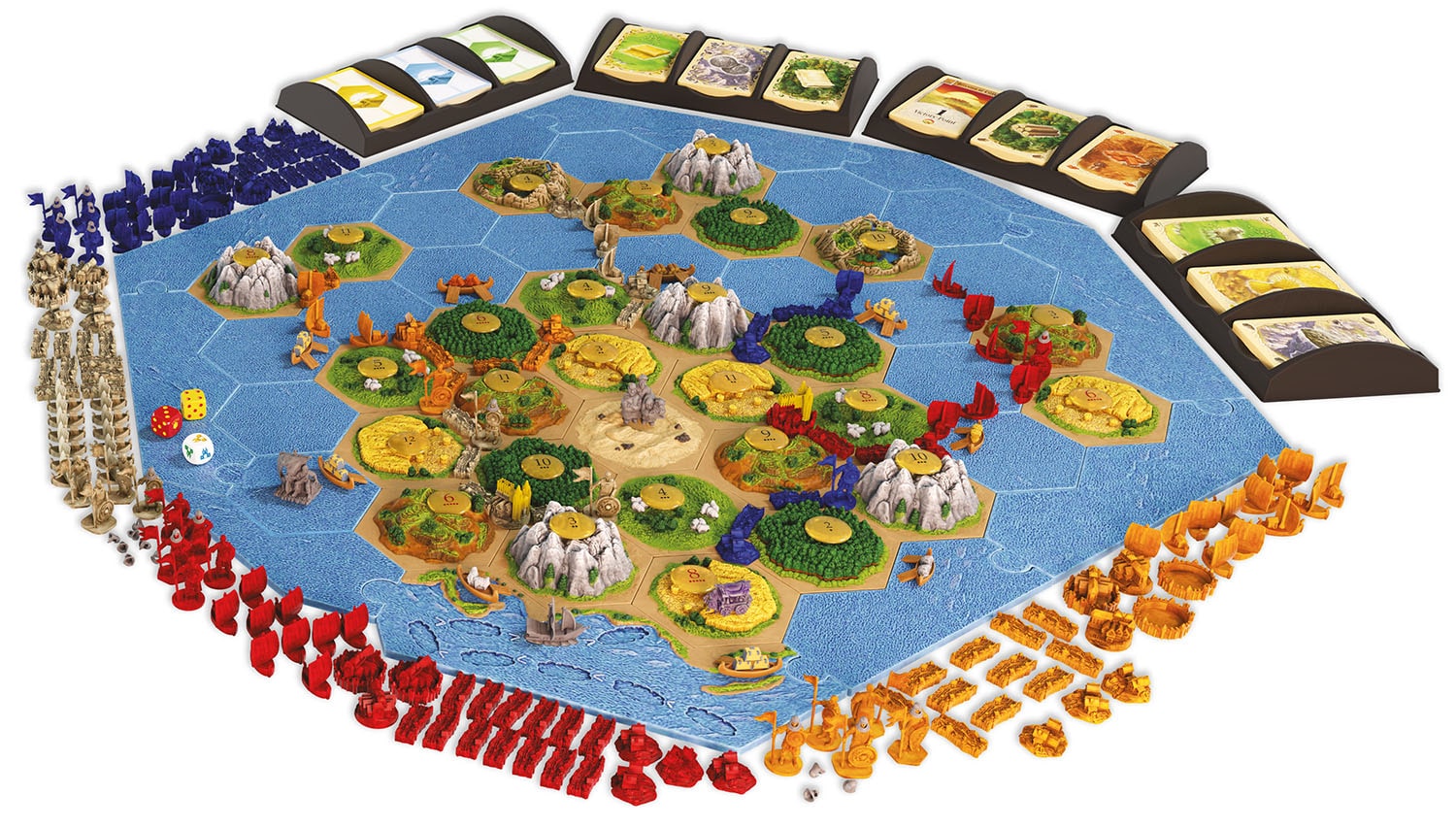 Catan – 3D: Seefahrer + Städte & Ritter [Erweiterung]