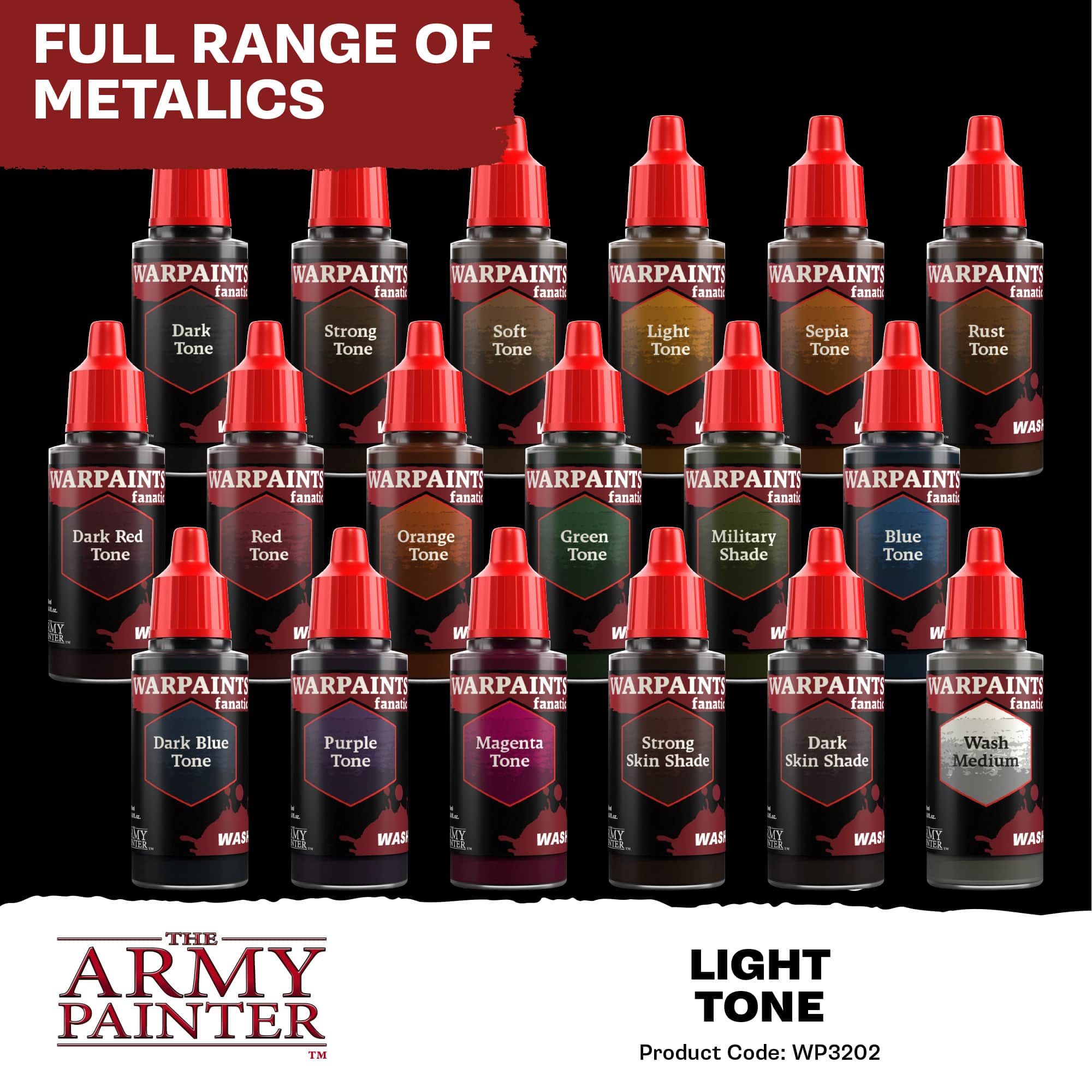 Warpaints Fanatic Wash: Light Tone (6)