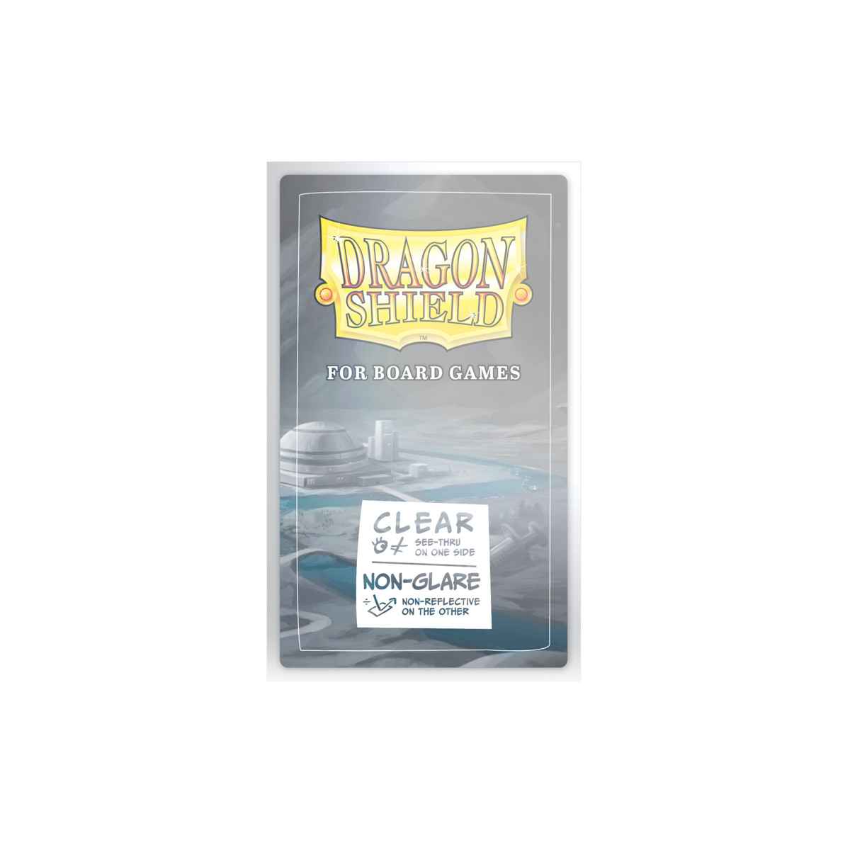 Dragon Shield: Board Game Sleeves Clear/NonGlare – Tarot (100)