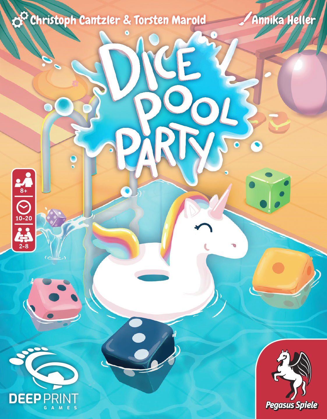 Dice Pool Party (Deep Print Games) (English Edition)