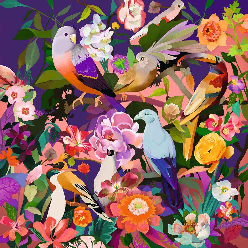 Puzzle: Bird watching (750 Teile)