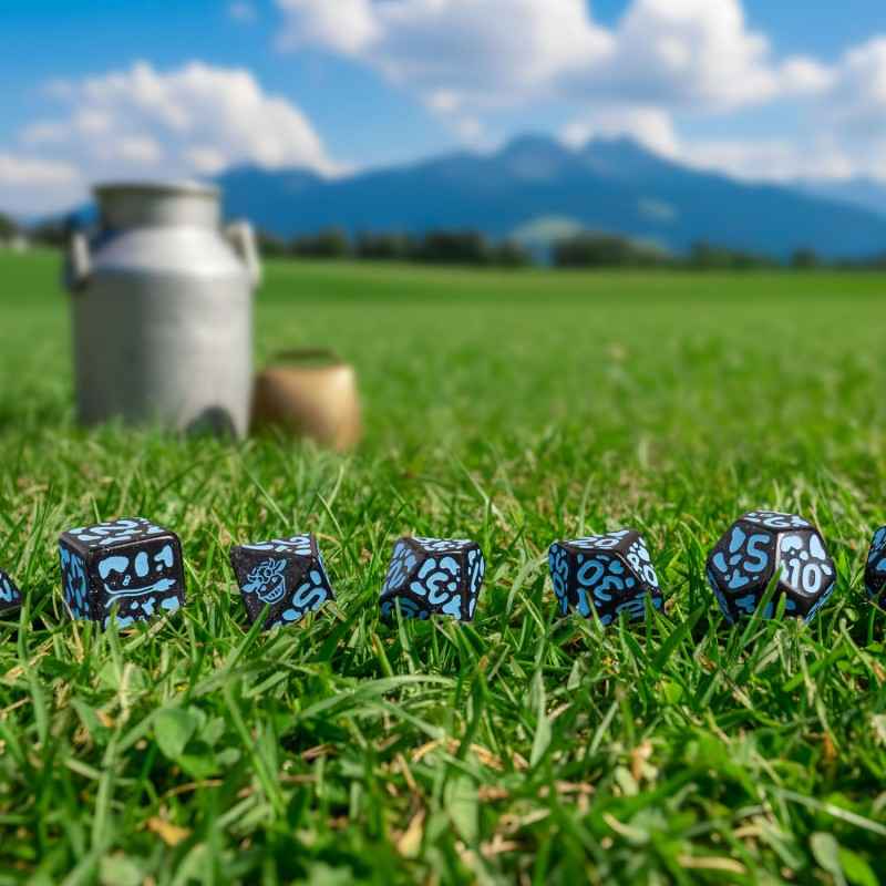 Cow Dice Set: MOOlissa