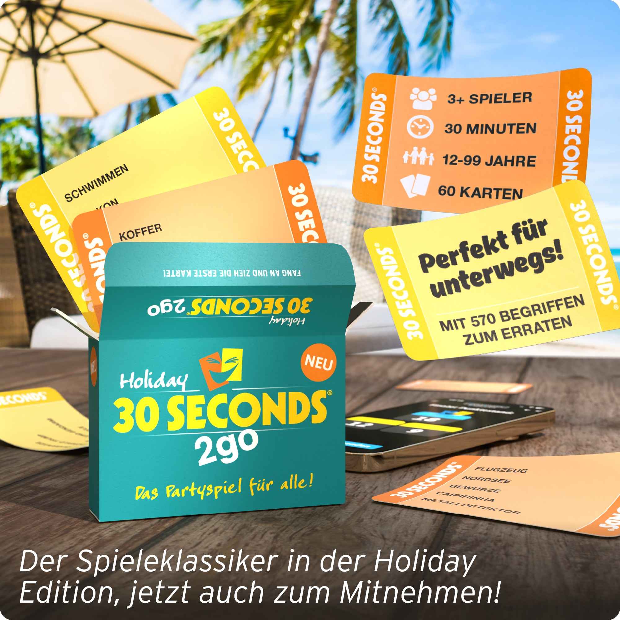 30 Seconds 2go - Urlaubs Edition "Das Partyspiel für alle!