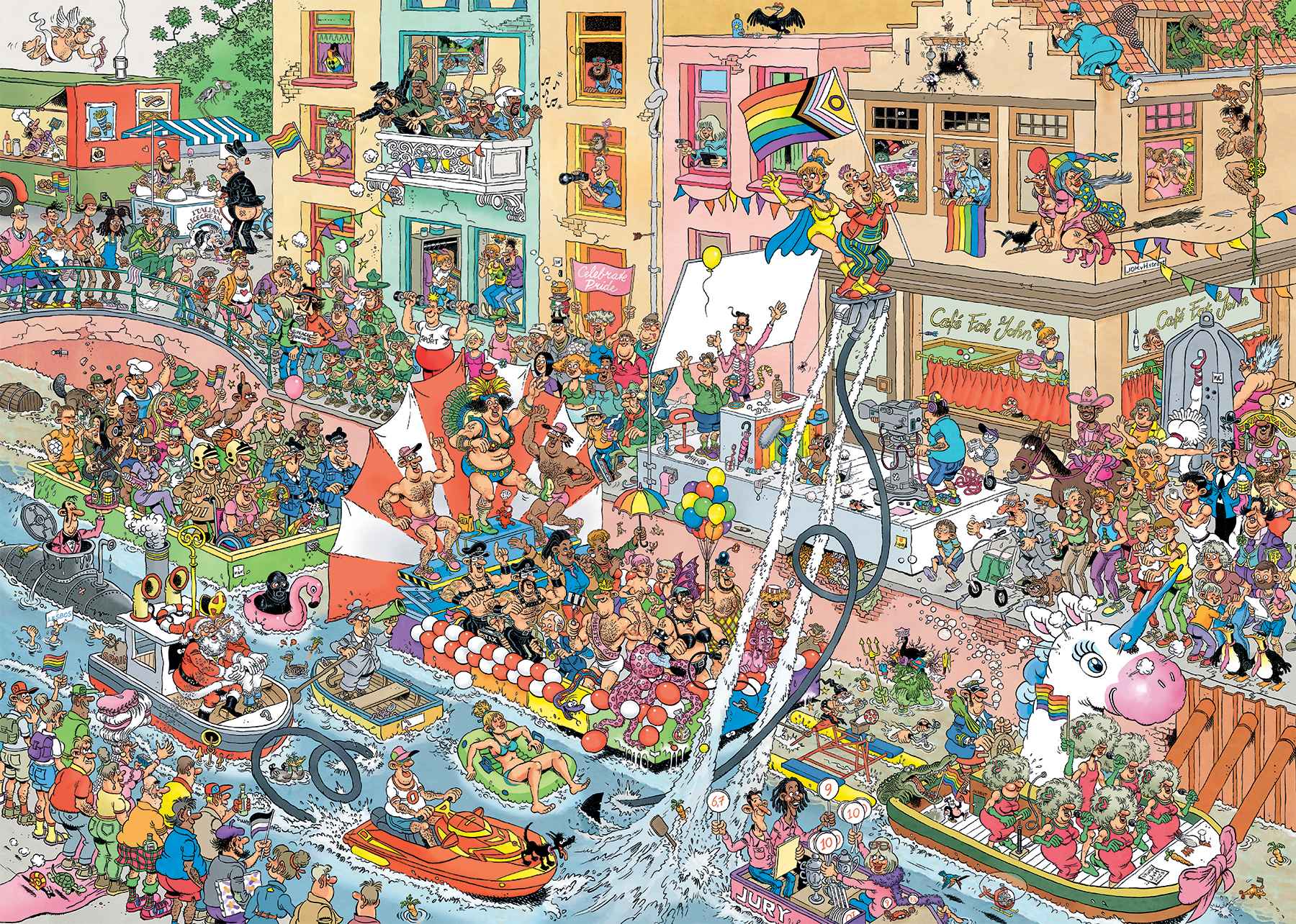 Puzzle: Celebrate Pride (Janvan Haasteren) (1000 Teile)