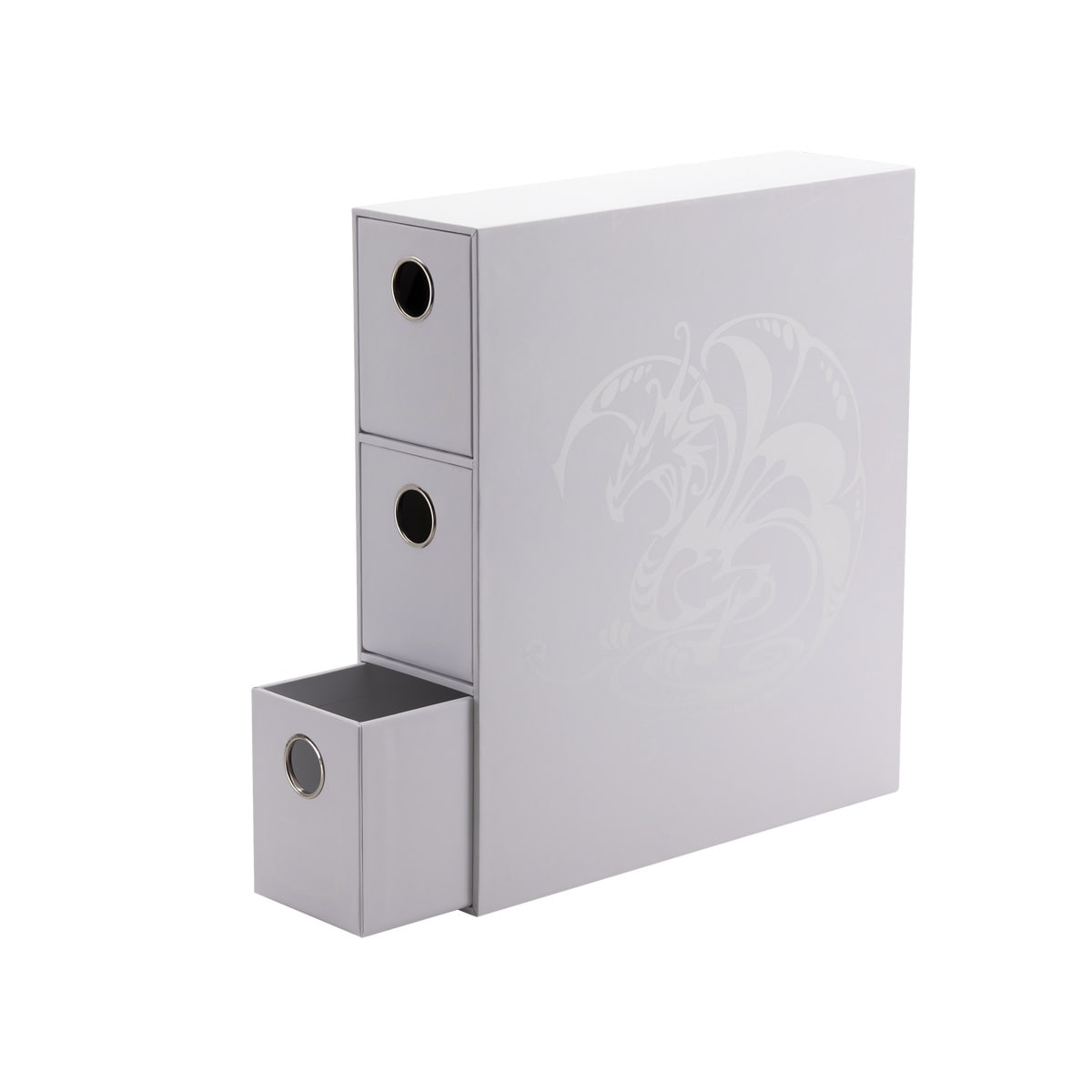 Dragon Shield: Fortress Card Drawers – White