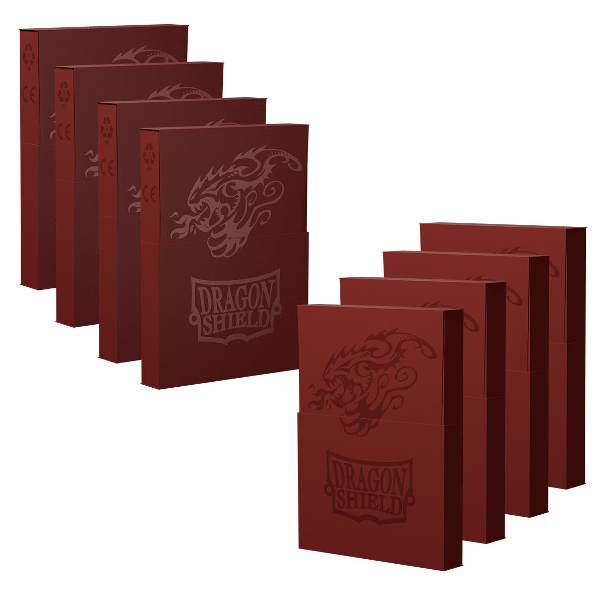 Dragon Shield: Cube Shell Box – Blood Red