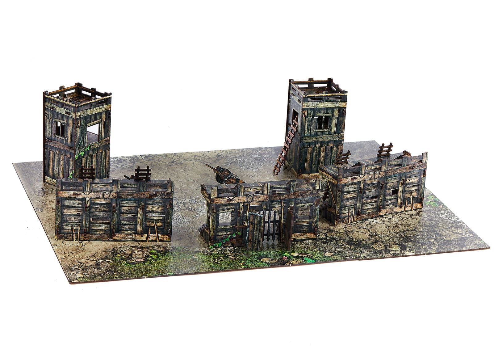 Constructions Set - Wooden Barrier
