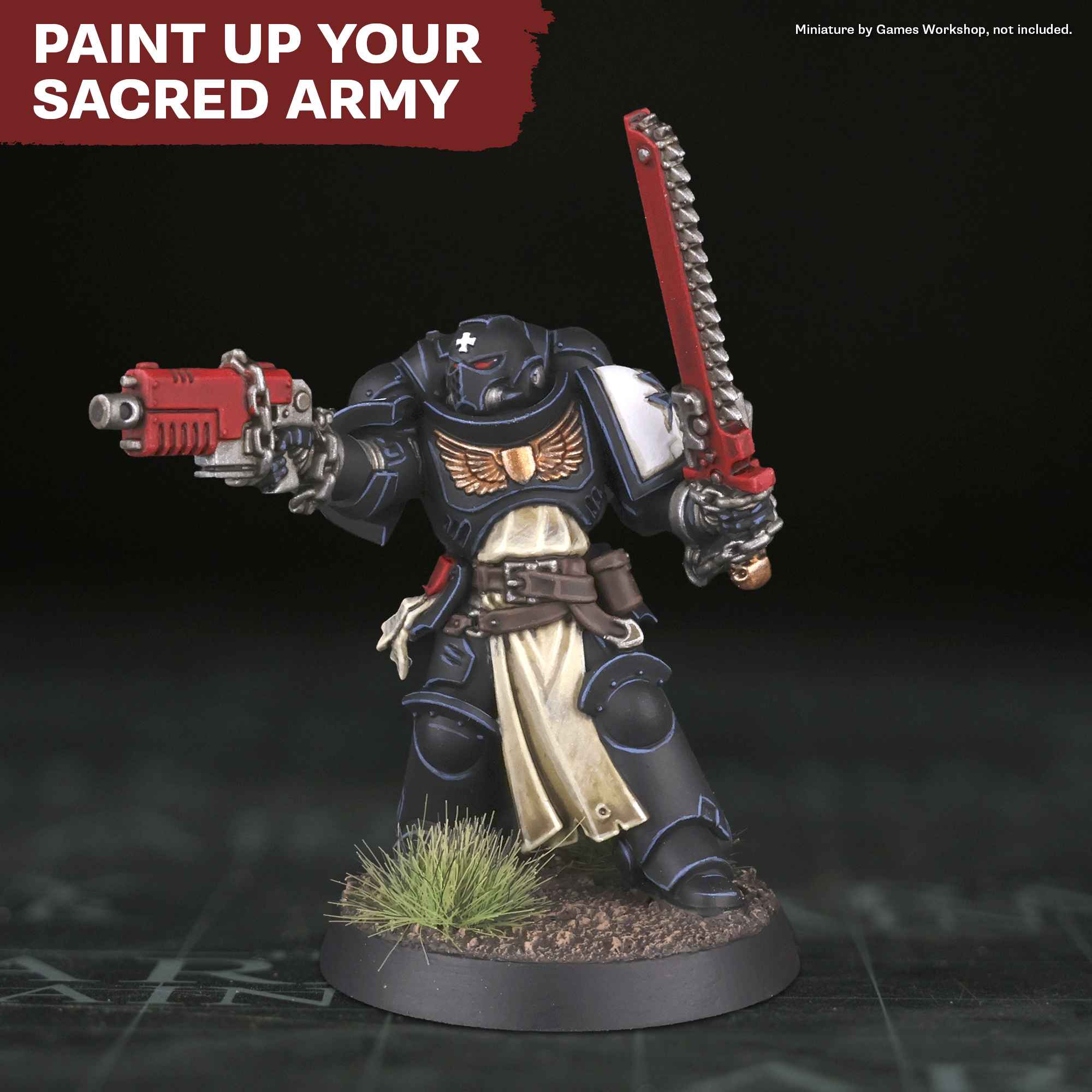 Army Painter – Black Relic Armour Combat Se7ens
