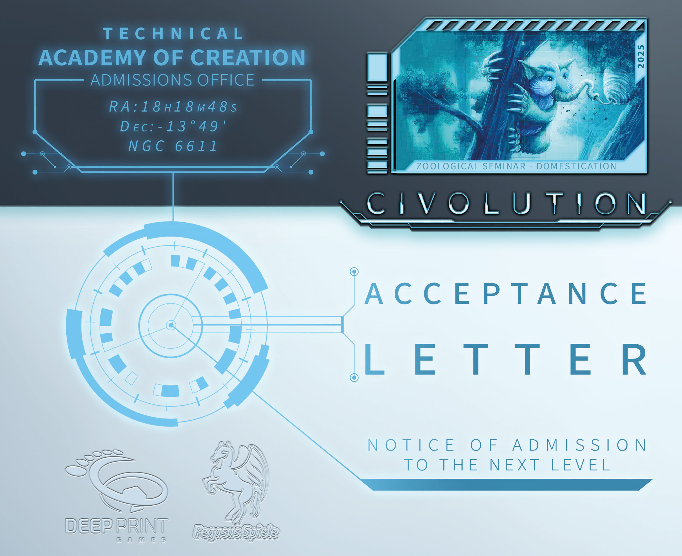 Civolution: Acceptance Letter [Erweiterung] (Deep Print Games) (English Edition)