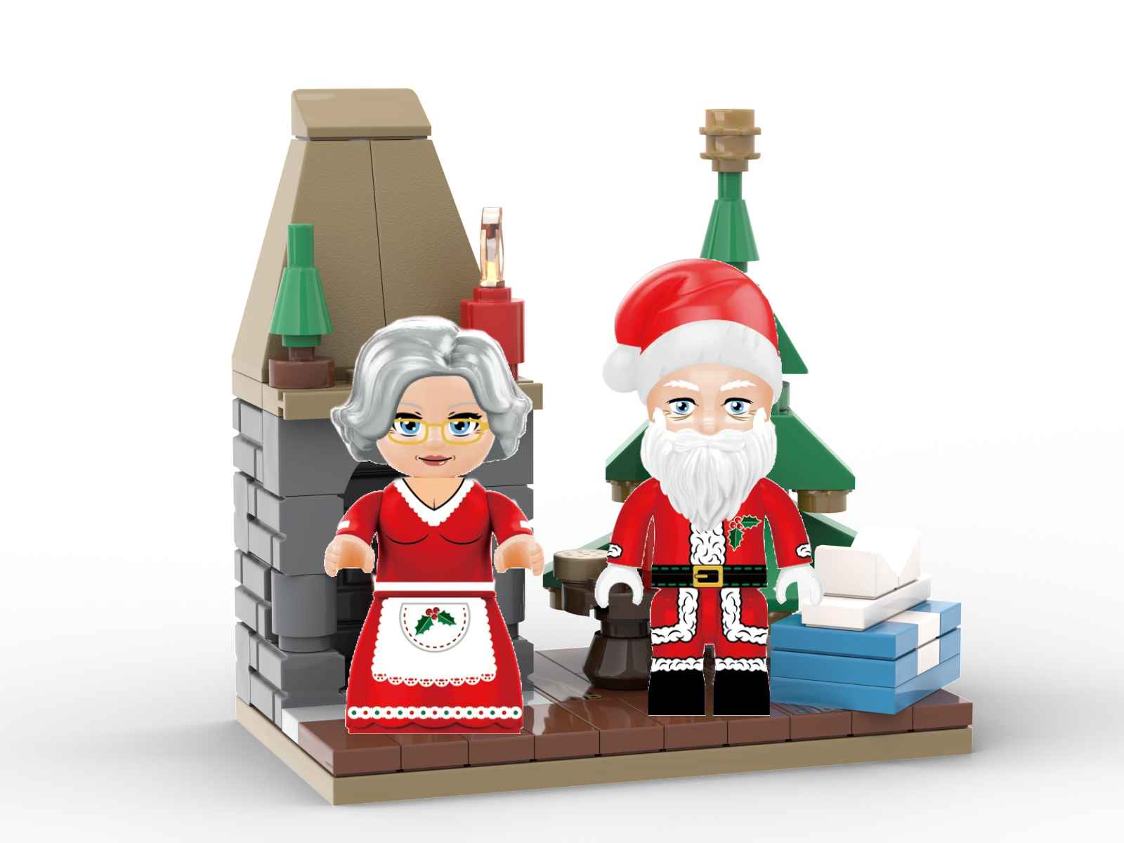HappyBrixmas KIDDIZ Figuren-Pack: Weihnachtsmann