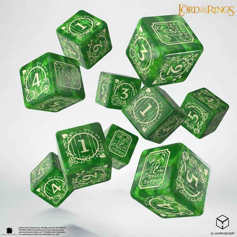 The Lord of the Rings: Shire 10xD6 Dice Set