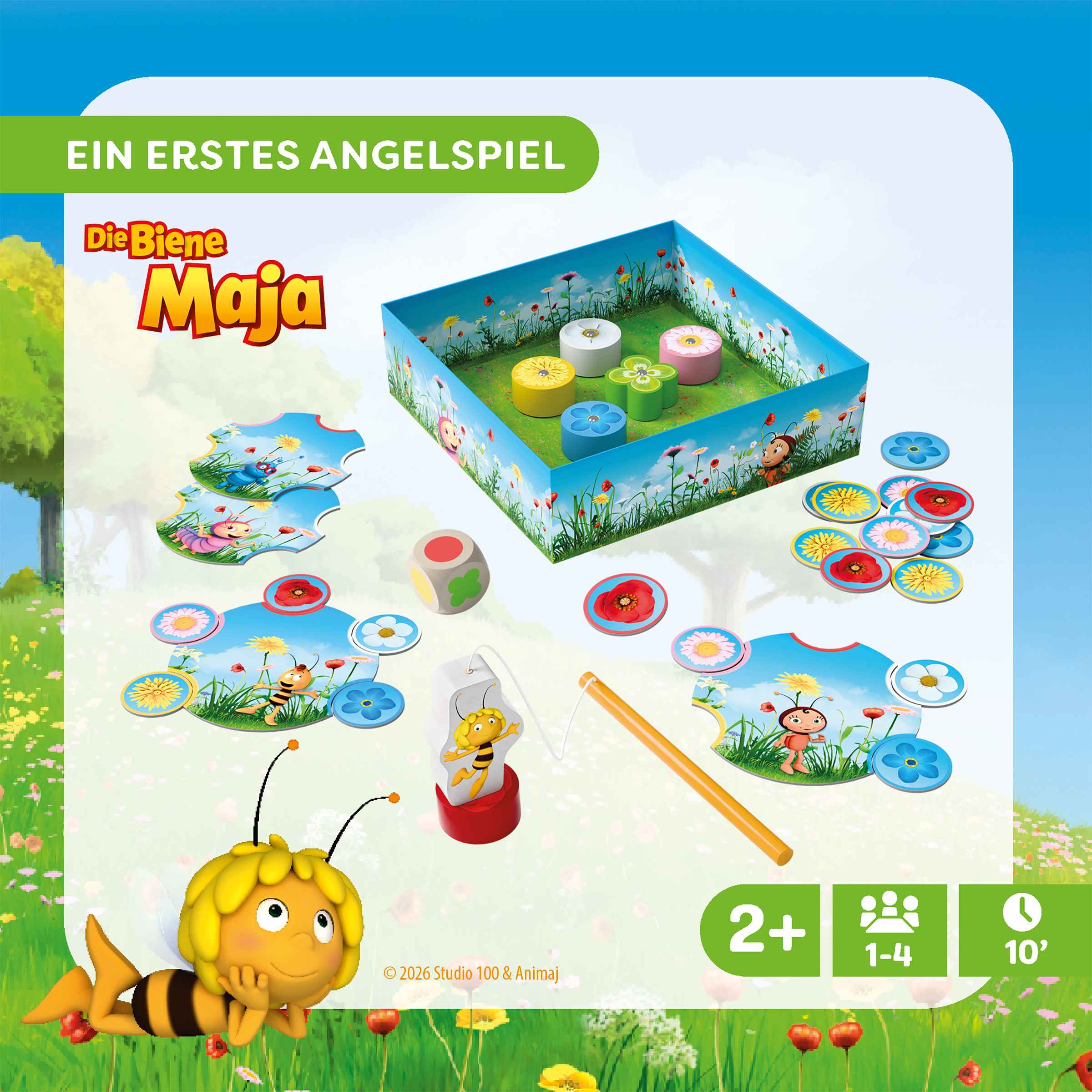 Meine ersten Spiele – Biene Maja - Blüten angeln