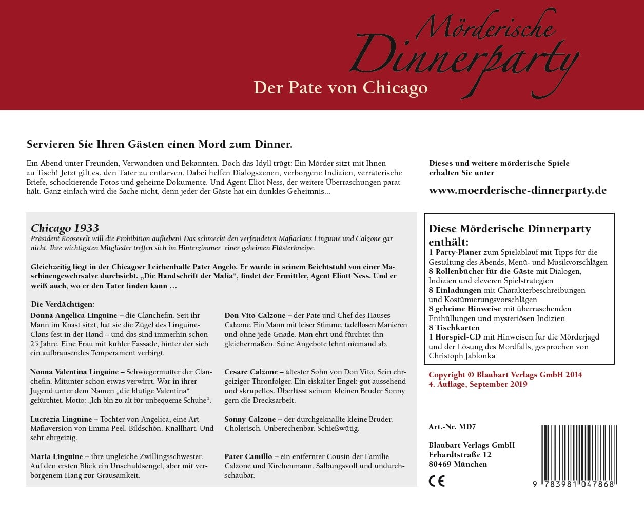 Mörderische Dinnerparty – Der Pate von Chicago