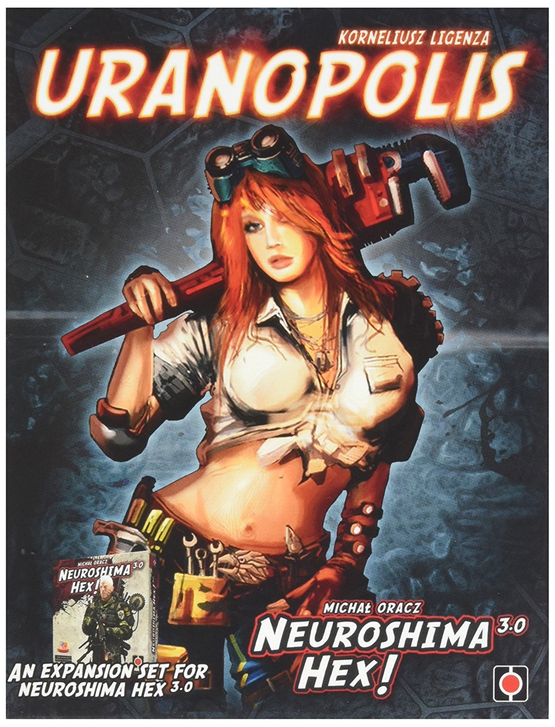 Neuroshima Hex! 3.0: Uranopolis [Erweiterung] (Portal Games, deutsche Ausgabe)
