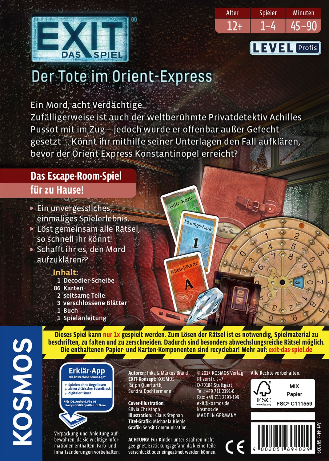EXIT – Das Spiel: Der Tote im Orient-Express