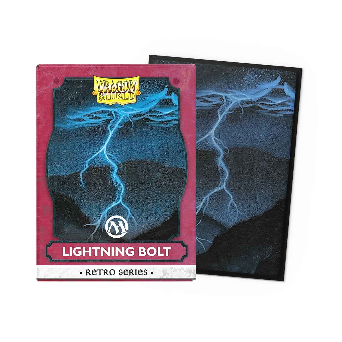Dragon Shield: Brushed Art – Magic: Lightning Bolt (100)