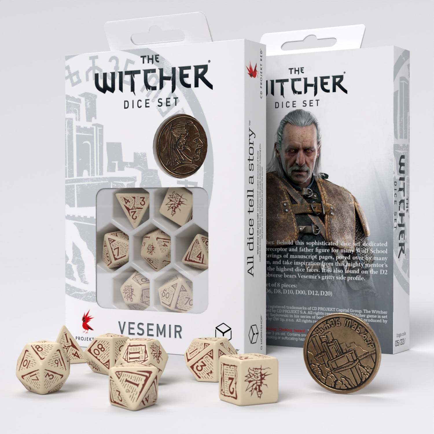 The Witcher Dice Set: Vesemir – The Old Wolf (7)
