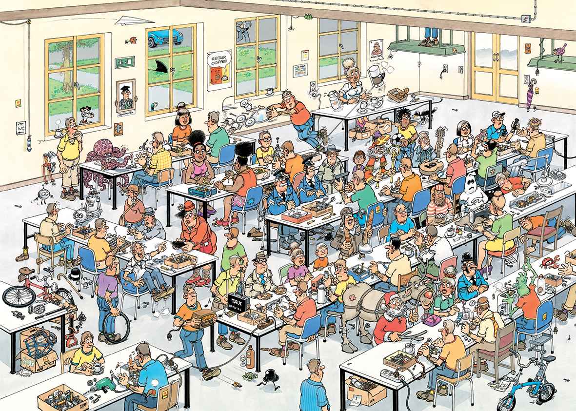 Puzzle: Können wir das schaffen? (Jan van Haasteren) (1000 Teile)