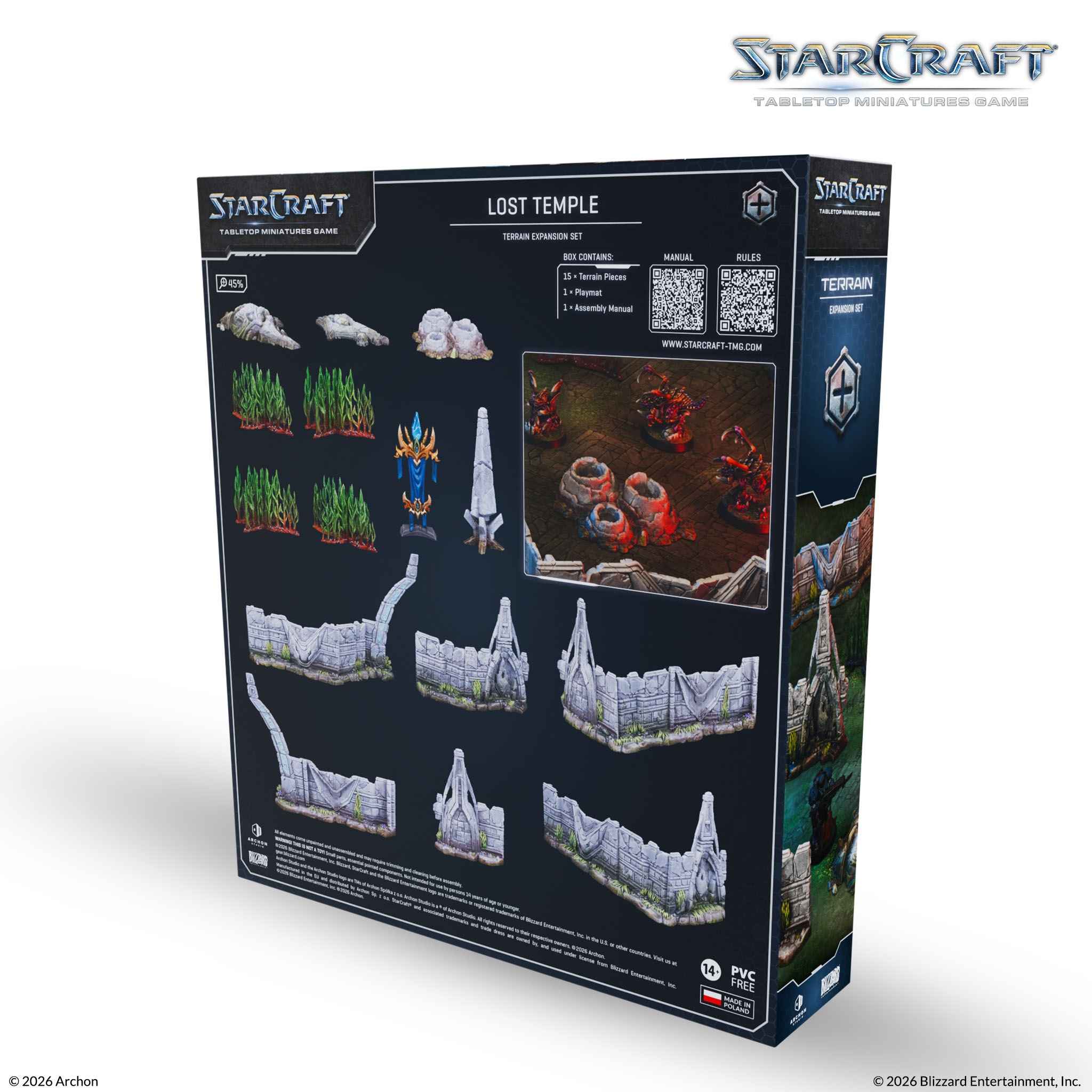 Starcraft : Lost Temple - Terrain  [Expansion Set]