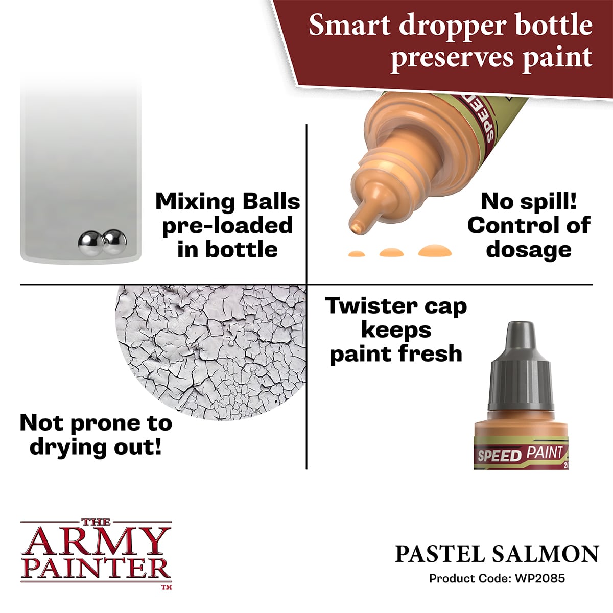 Army Painter Speedpaint 2.0: Pastel Salmon (6)