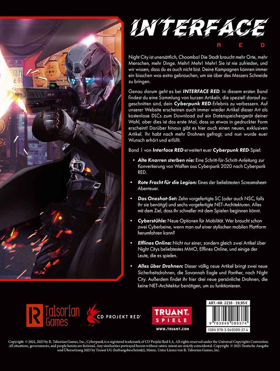 Cyberpunk RED: Interface Red