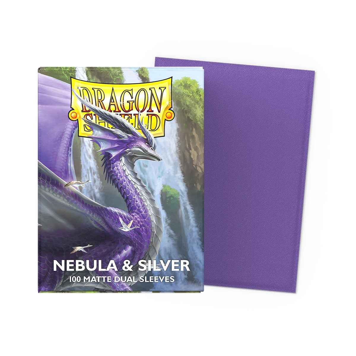 Dragon Shield: Matte – Dual Nebula & Silver(100)