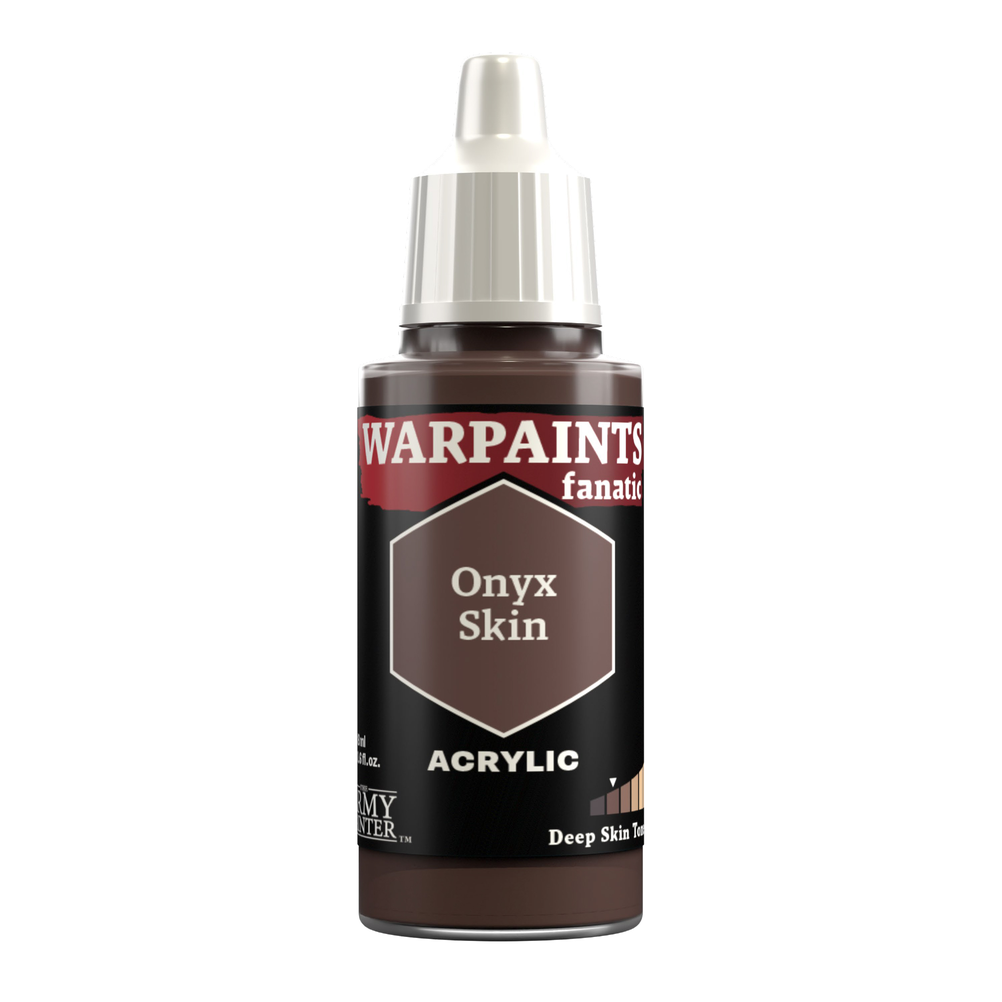 Army Painter Warpaints Fanatic:  Onyx Skin (6)