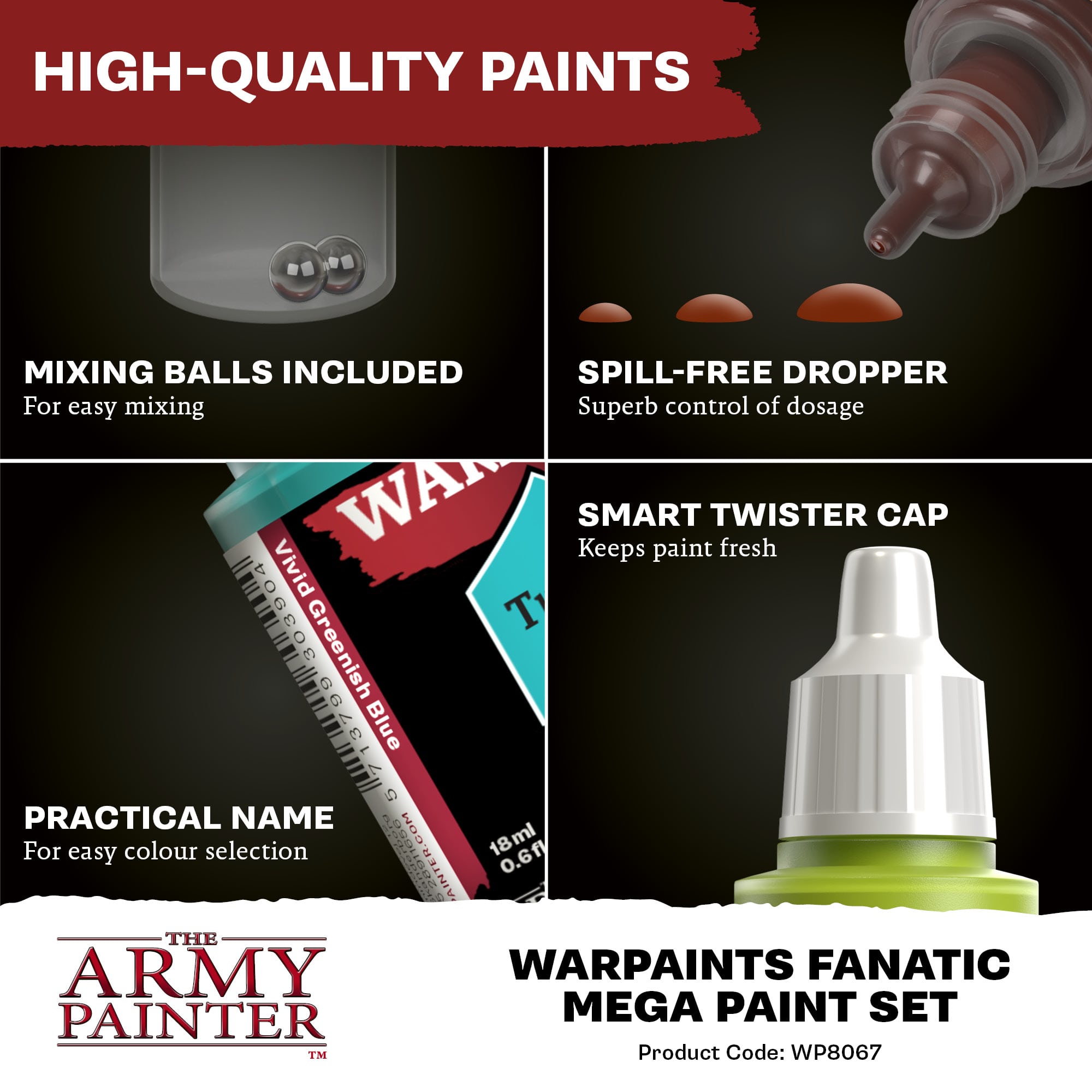 Army Painter – Warpaints Fanatic Mega Set