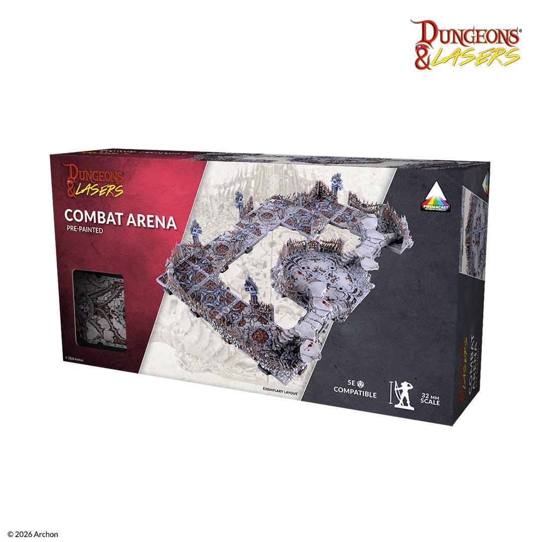 Dungeon&Lasers: Combat Arena: Pre-Painted