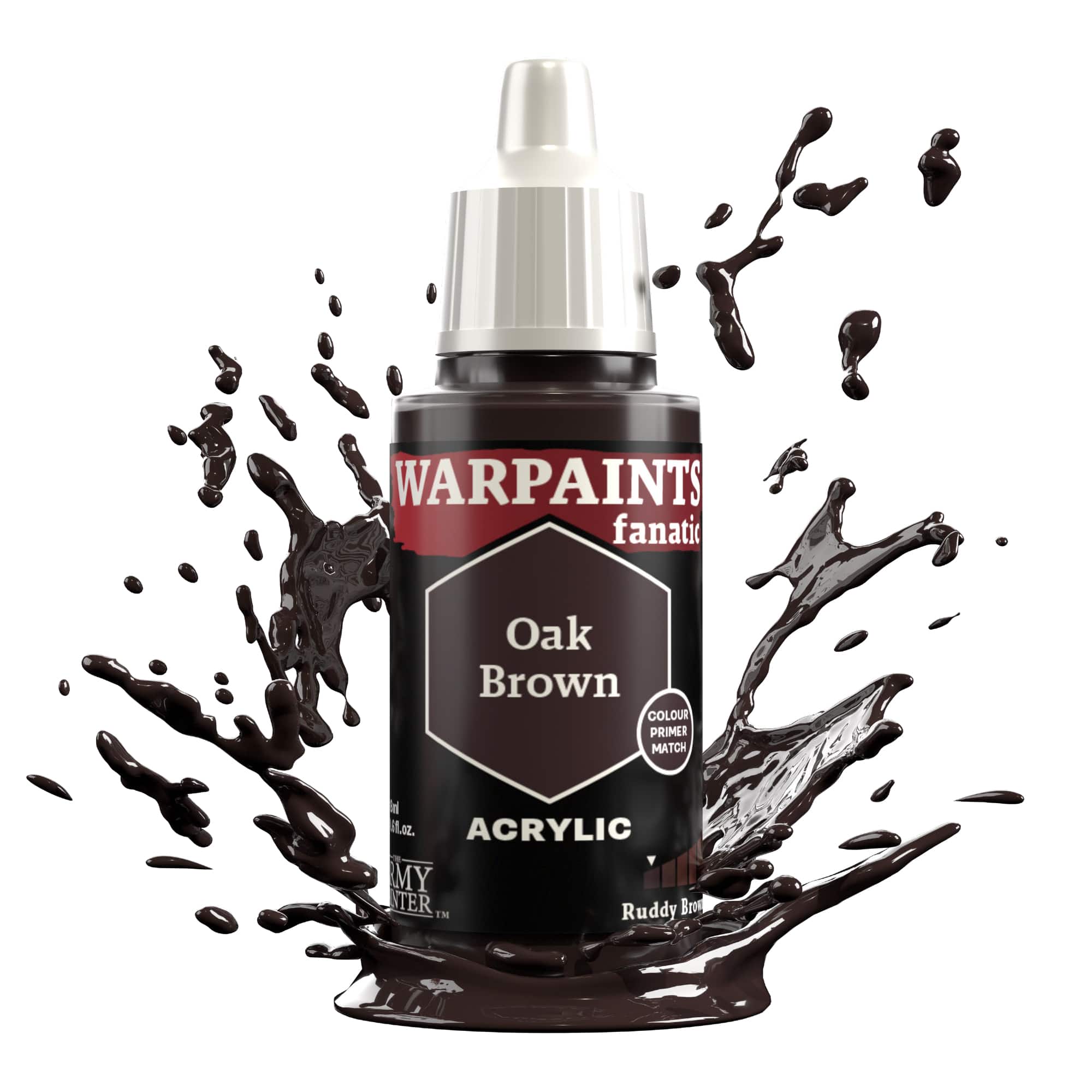Army Painter Warpaints Fanatic: Oak Brown (6)