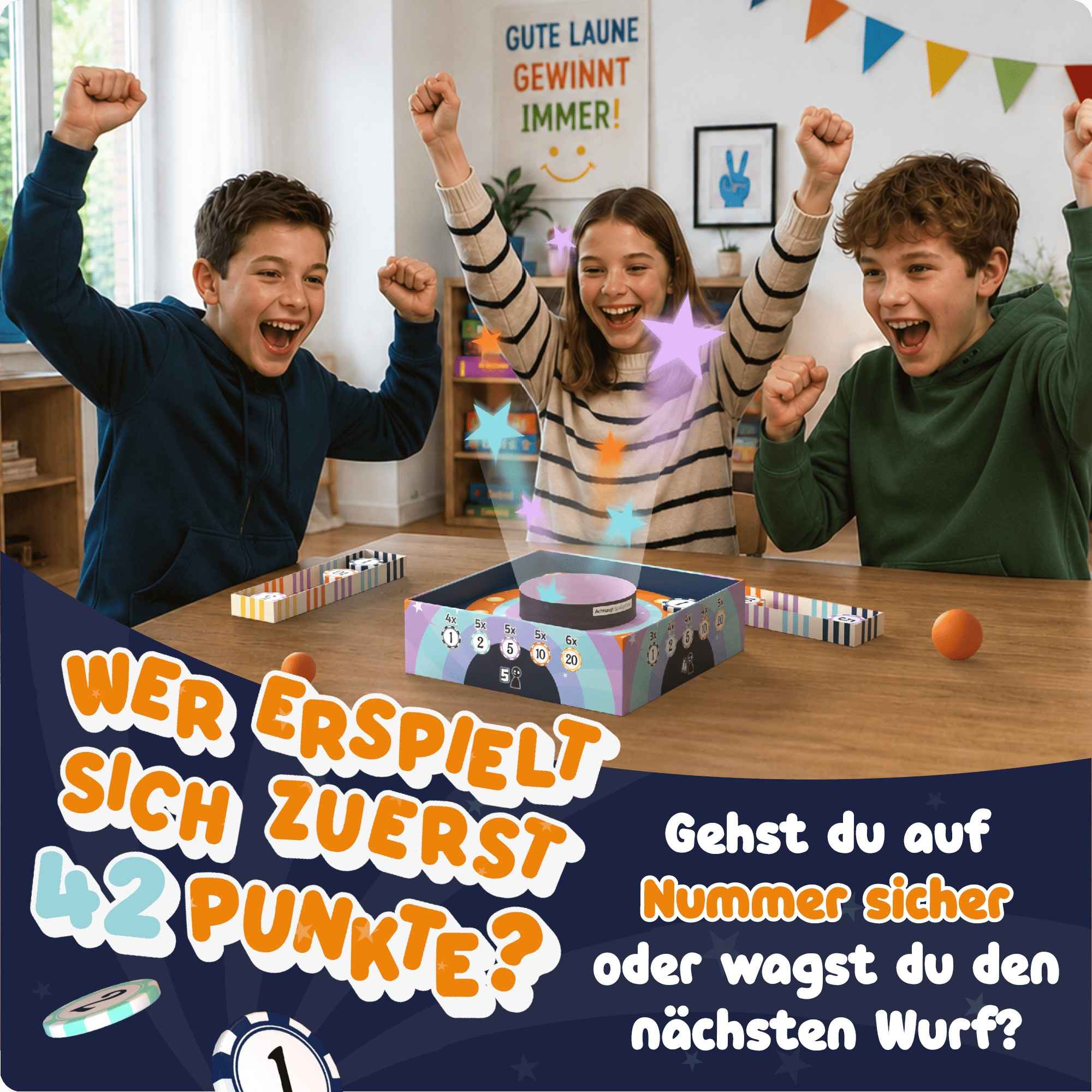 Bounce it! - Das Runde muss ins…Runde