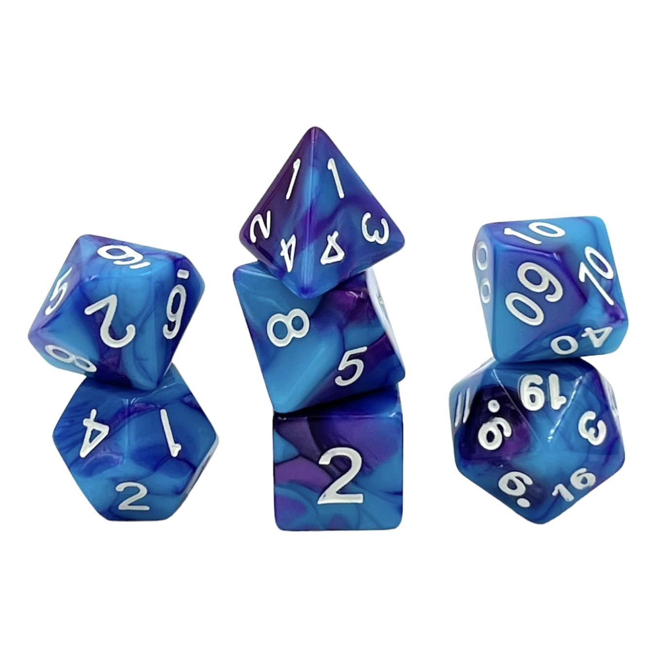 Würfelset Racing: Blueberry (7)