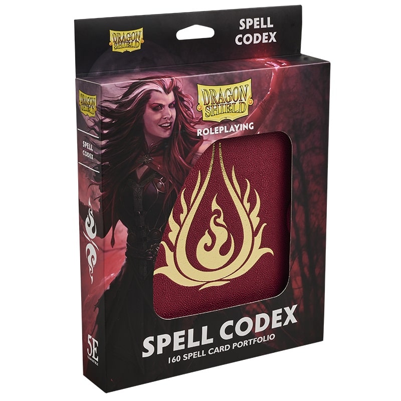 Dragon Shield: Spell Codex – Blood Red (160)