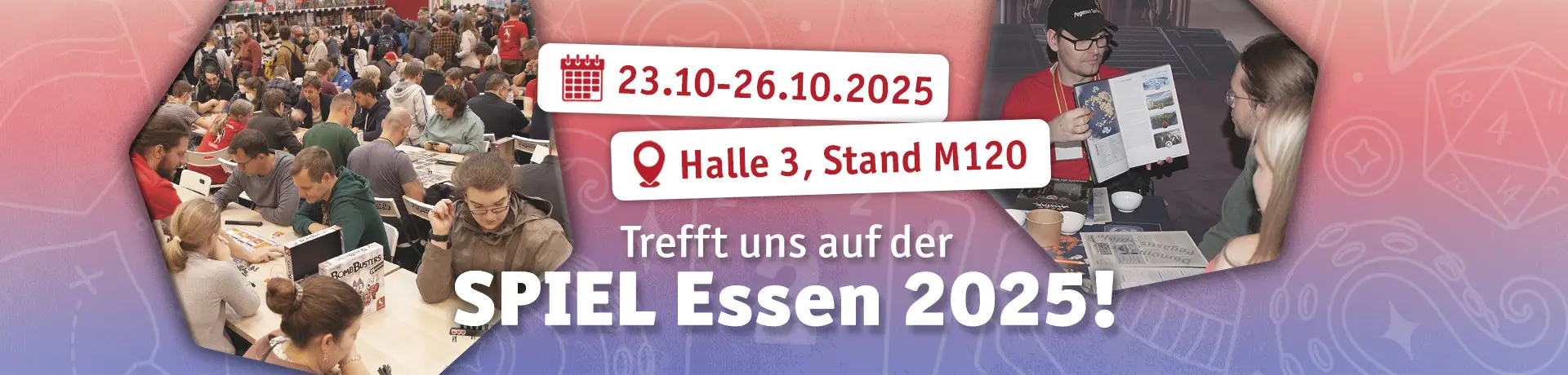SPIEL Essen 2025 Halle 3, Stand M120
