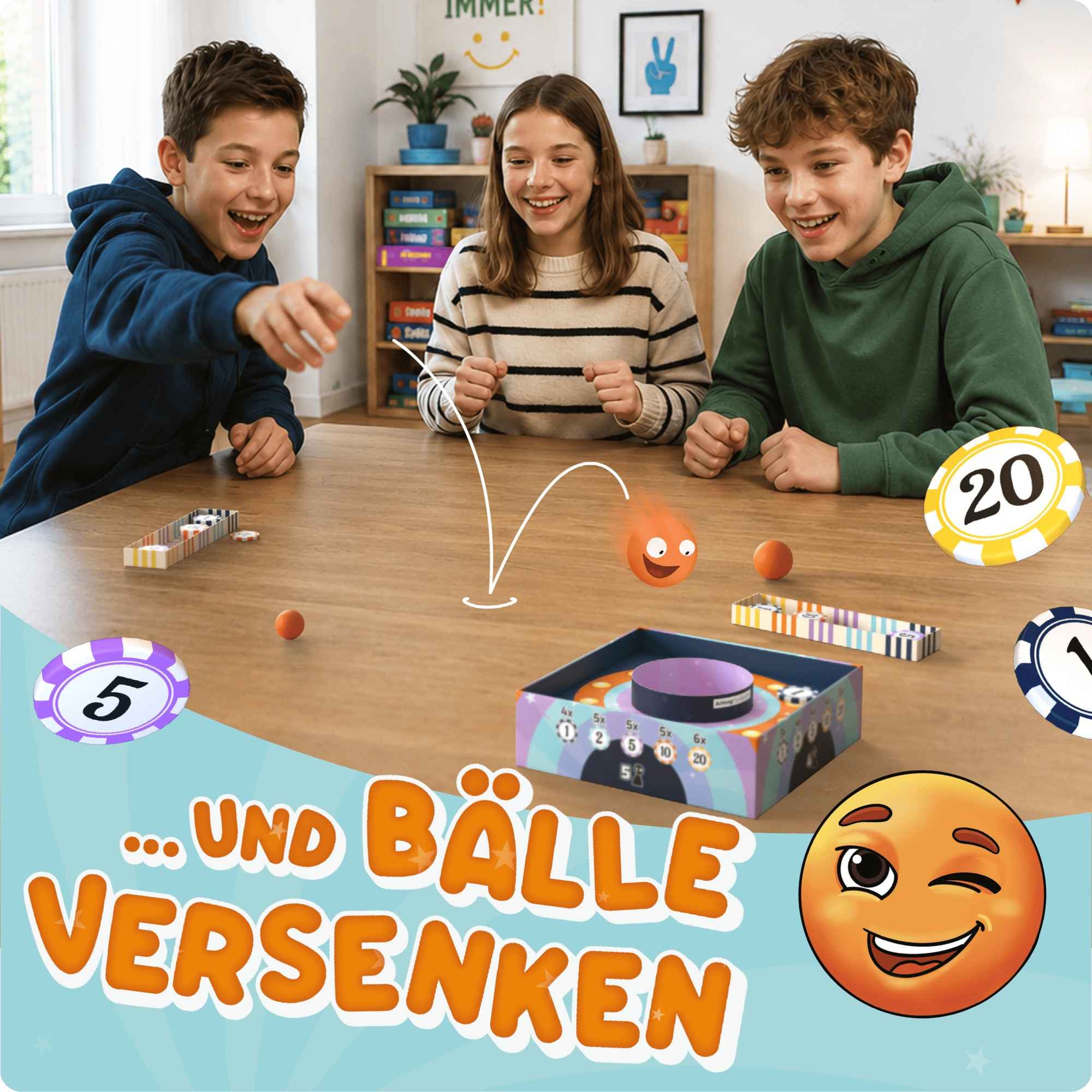 Bounce it! - Das Runde muss ins…Runde