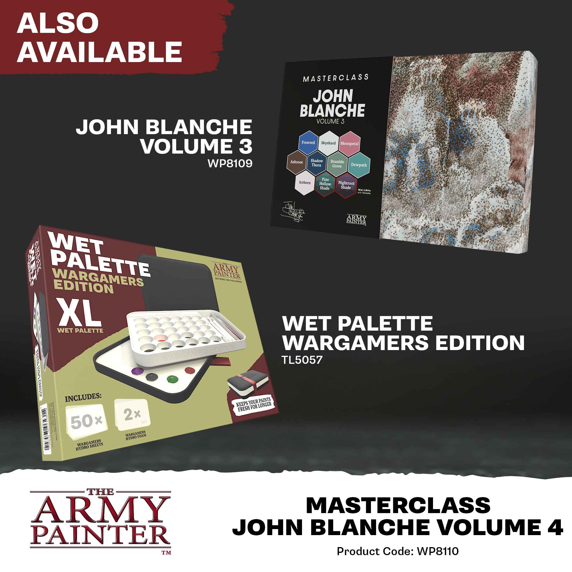Army Painter – Masterclass: John Blanche Vol. 4 Paint Set