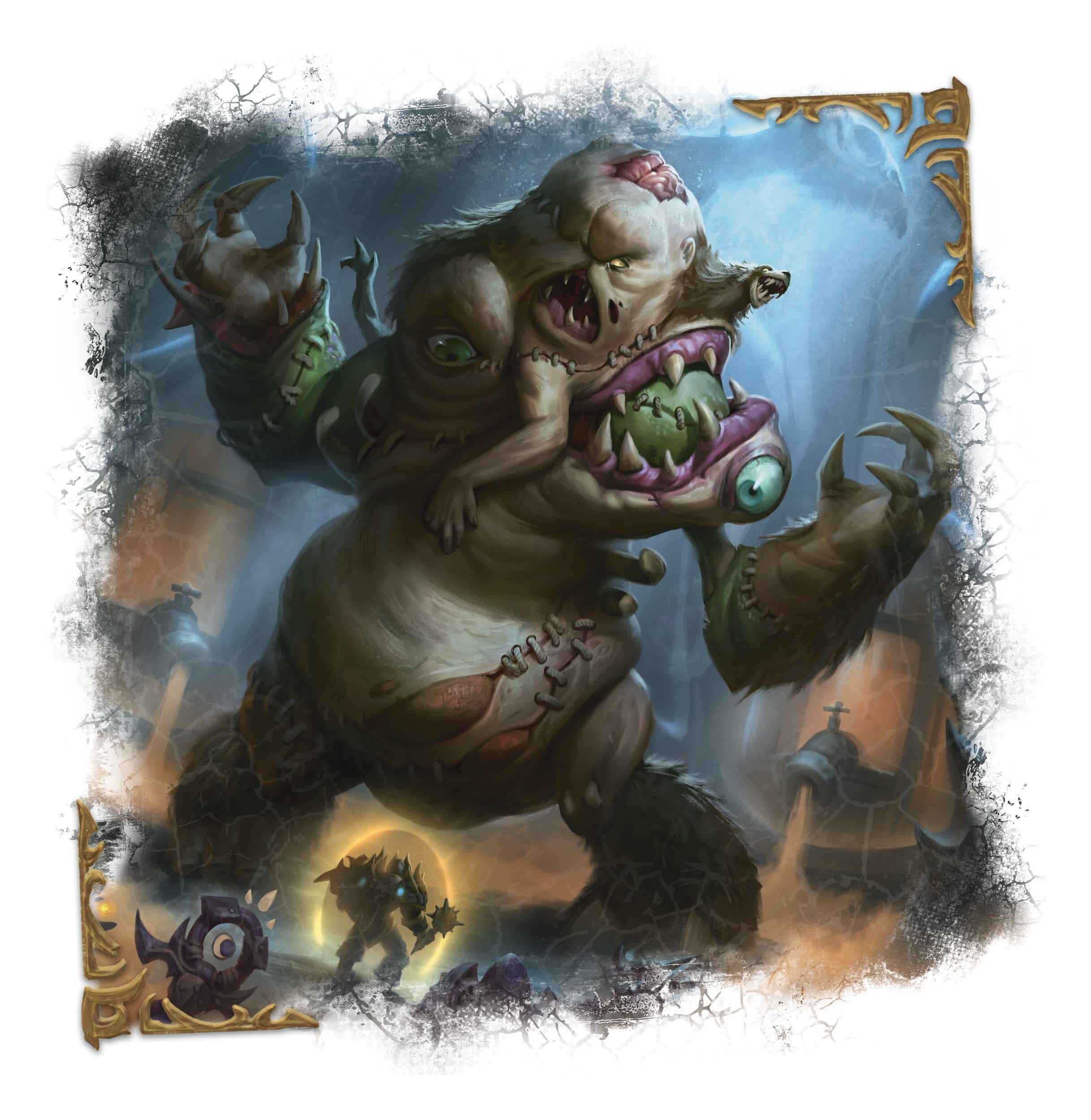 D&D: RPG World of Warcraft: Icecrown Citadel Adventure Map-Set ( englisch)
