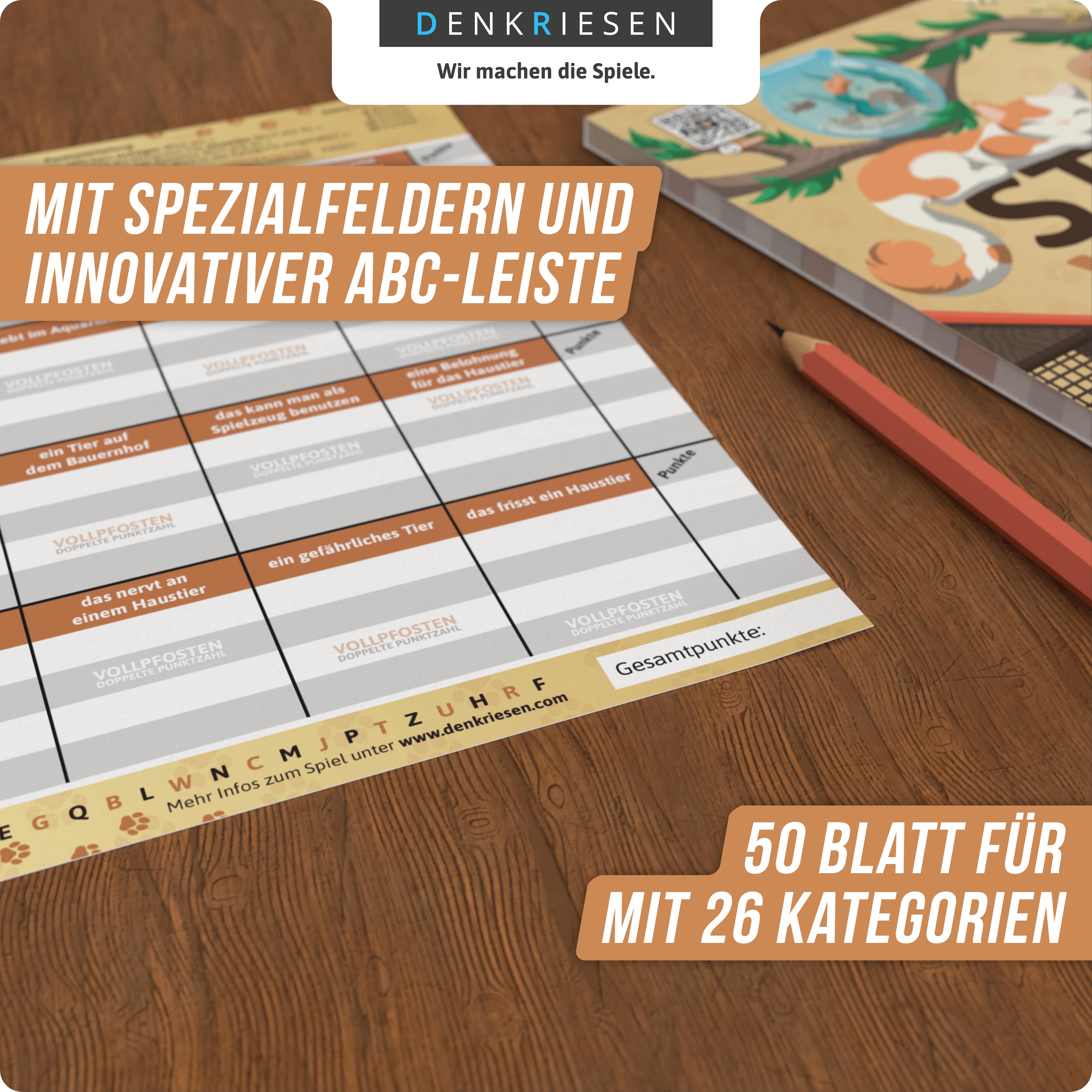 STADT LAND VOLLPFOSTEN – HAUSTIER EDITION - "Für alle Felle"(DinA4-Format)