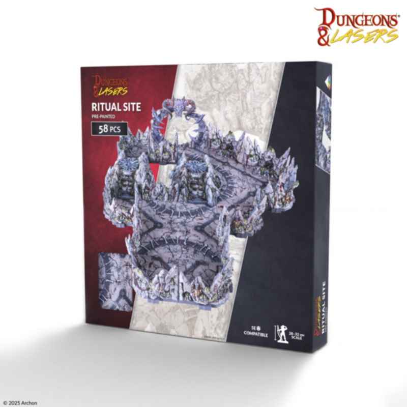 Dungeon&Lasers: Ritual Site Pre-Painted