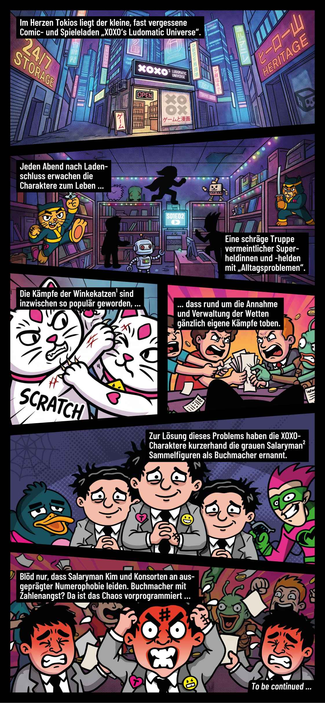 XOXO – Salaryman Madness
