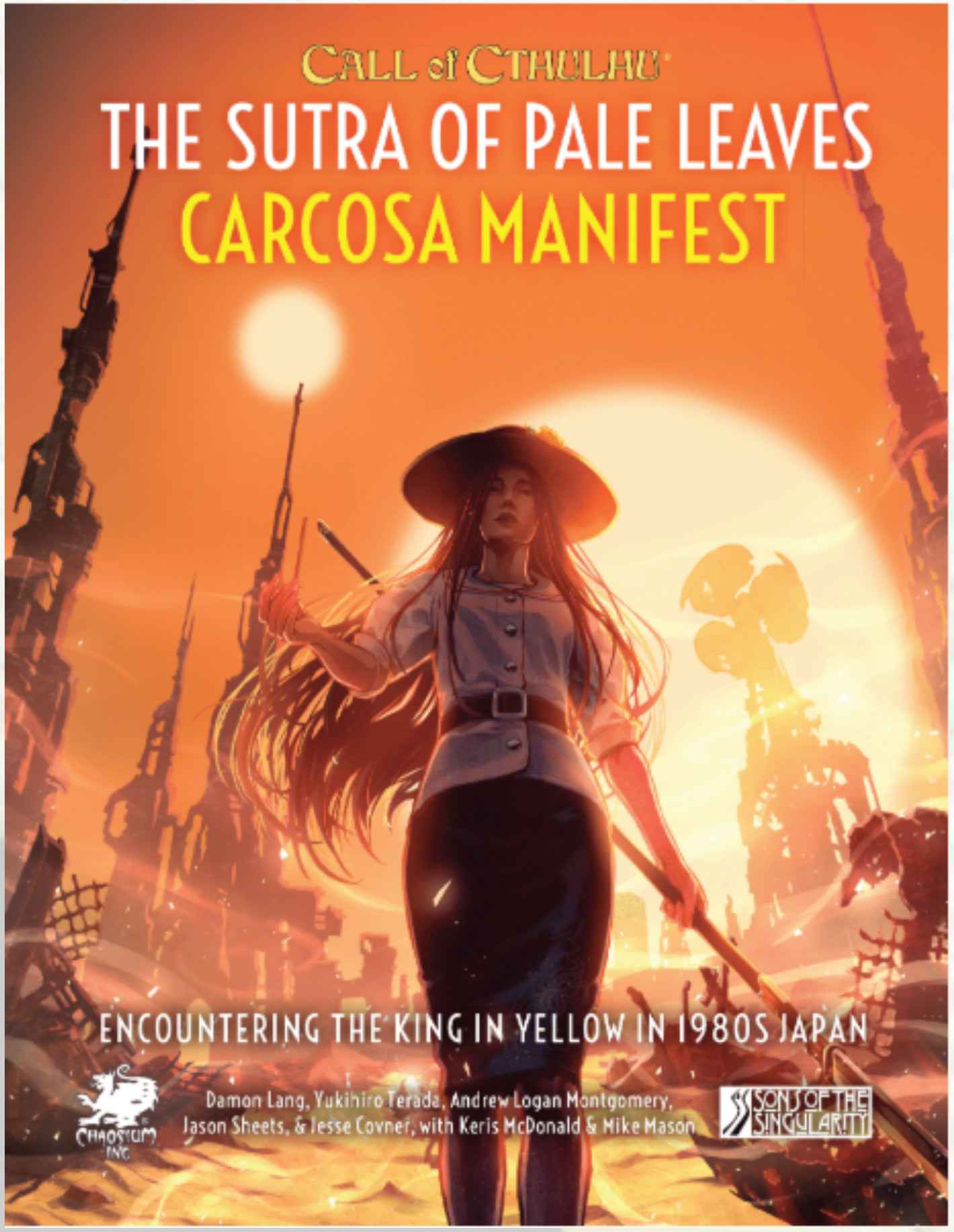 Cthulhu: Sutra of Pale Leaves - The Carcosa Manifest (HC)