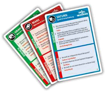 Spiel des Wissens:  Euro Hook  Kartenspiel