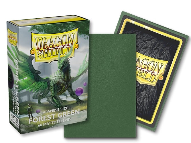 Dragon Shield: Japanese Matte – Forest Green (60)