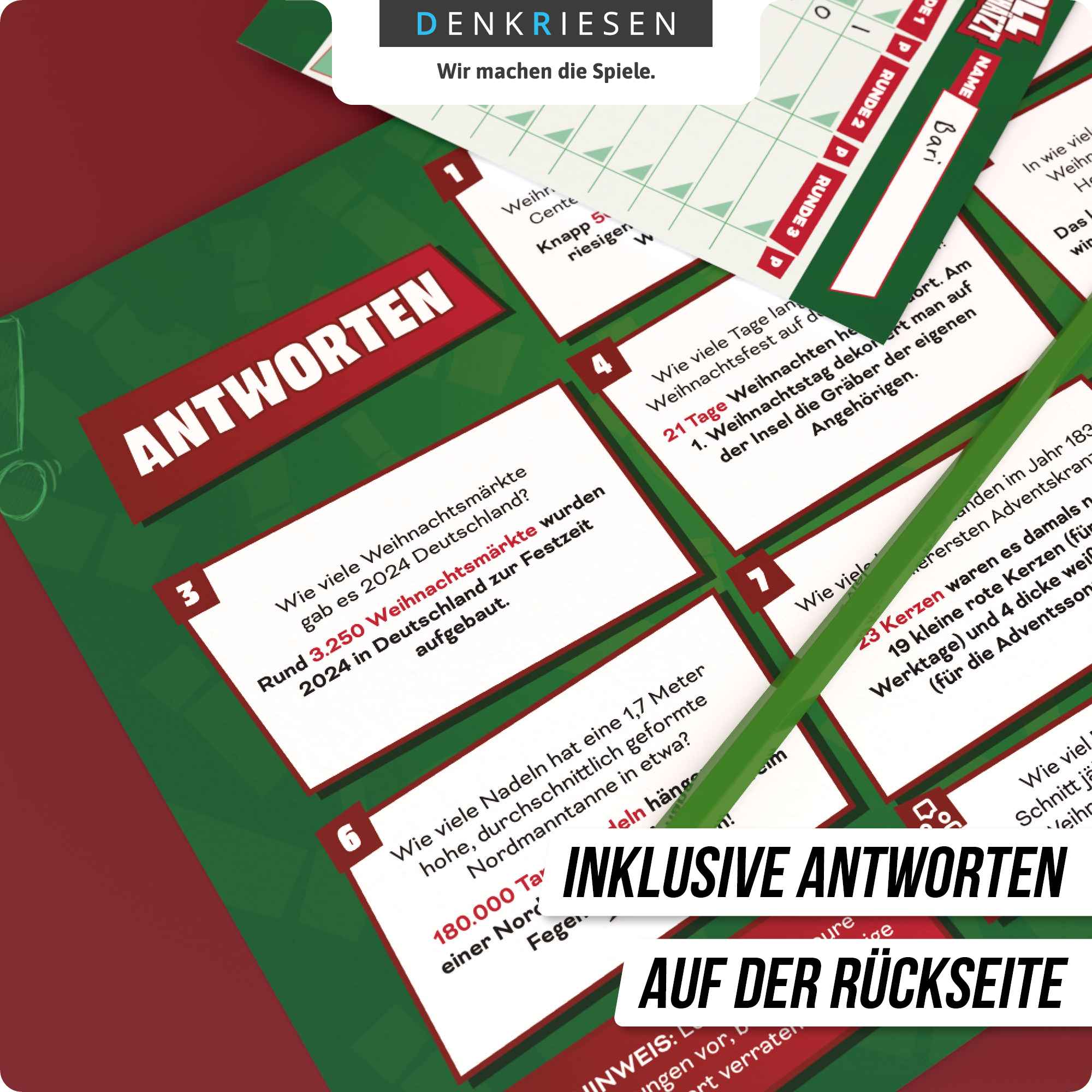VOLL VERSCHÄTZT! Christmas Edition – "Knapp daneben ist auch gewonnen."