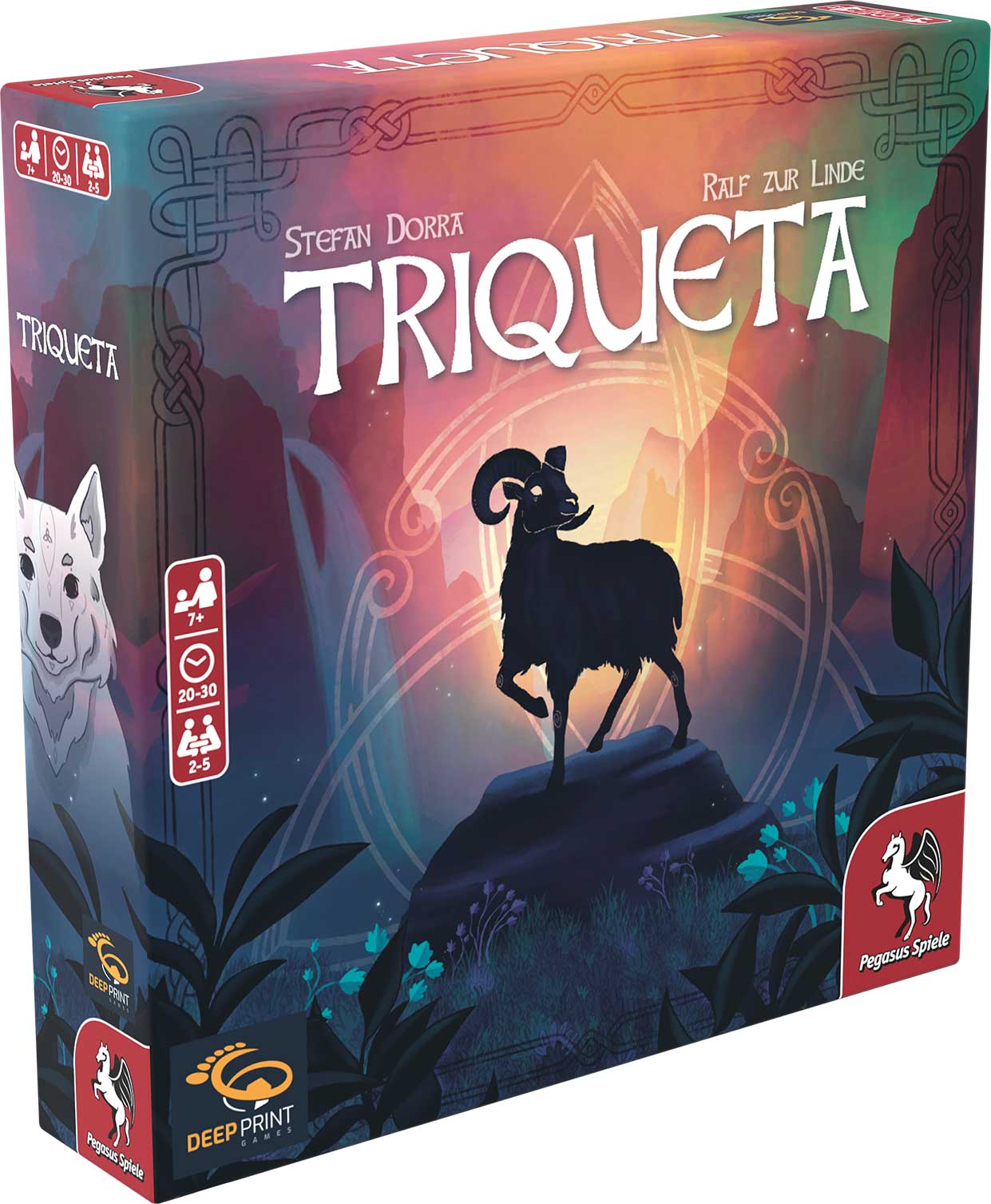 Triqueta 2nd Edition (English Edition) (Deep Print Games)