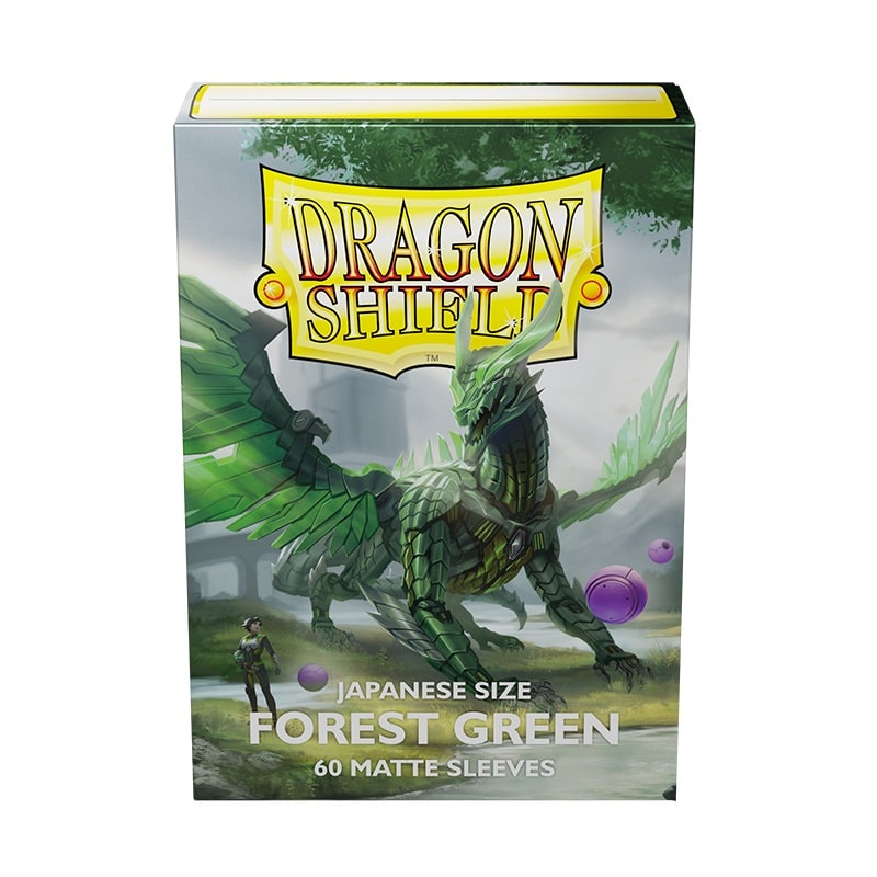 Dragon Shield: Japanese Matte – Forest Green (60)