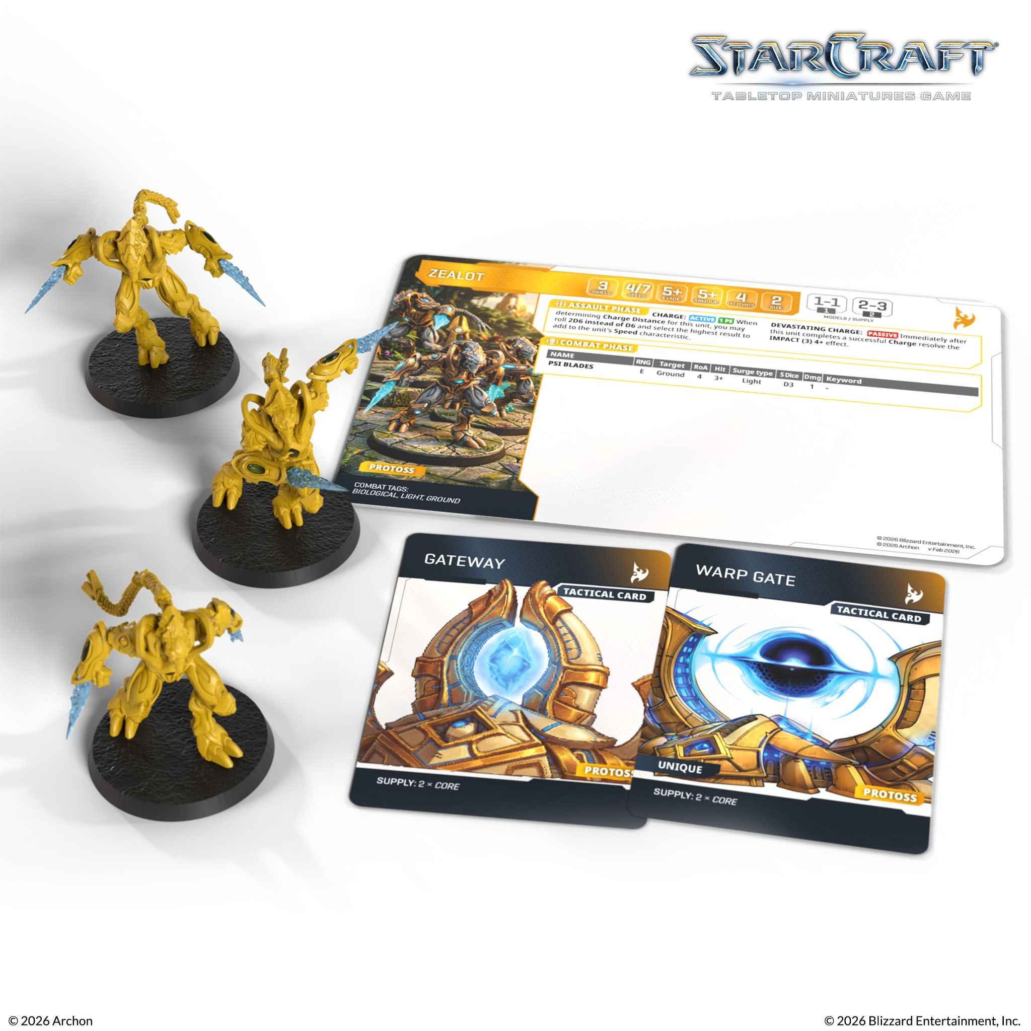 Starcraft :Zealot - Protoss -  [Expansion Set]