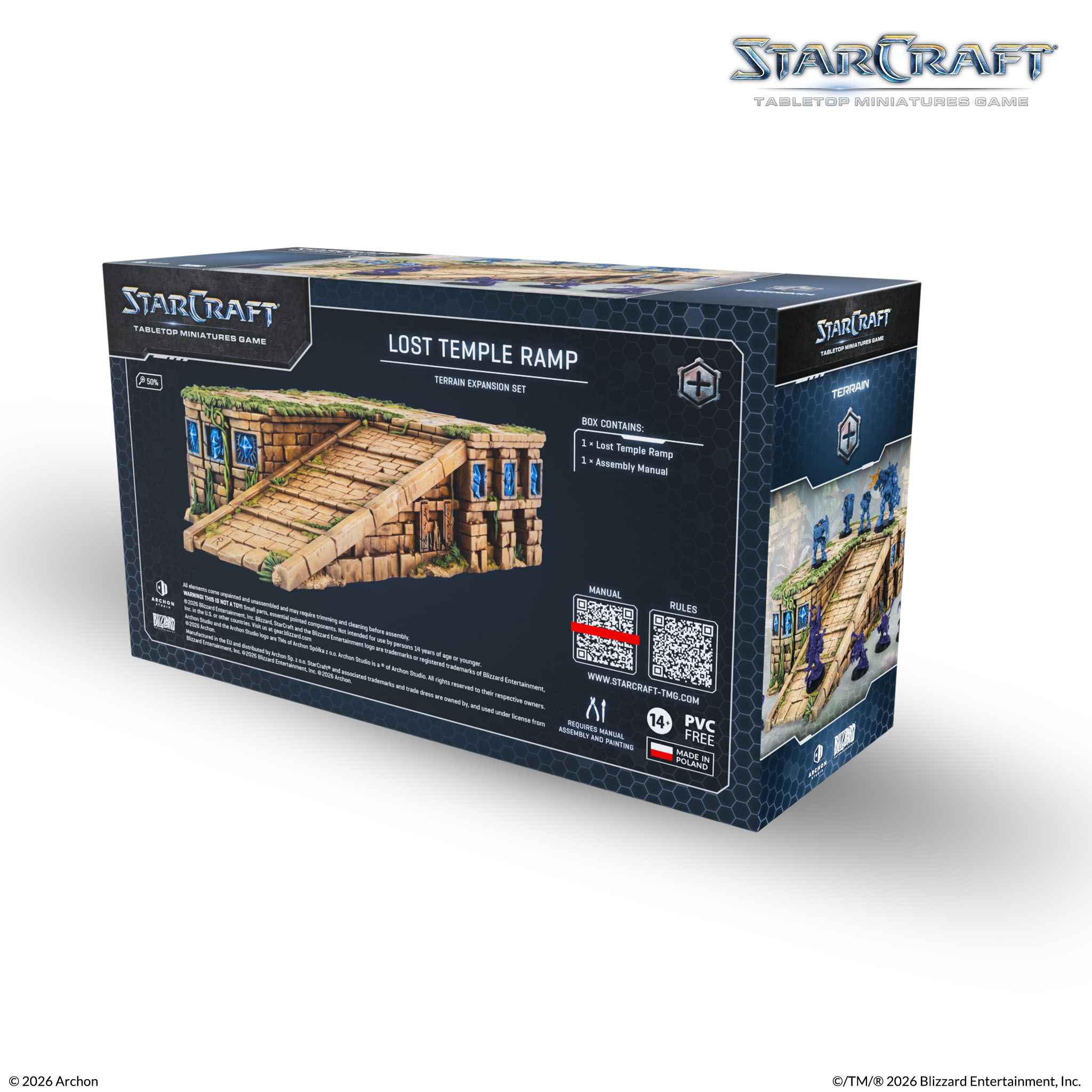 Starcraft : Lost Temple Ramp - [Terrain Expansion Set]