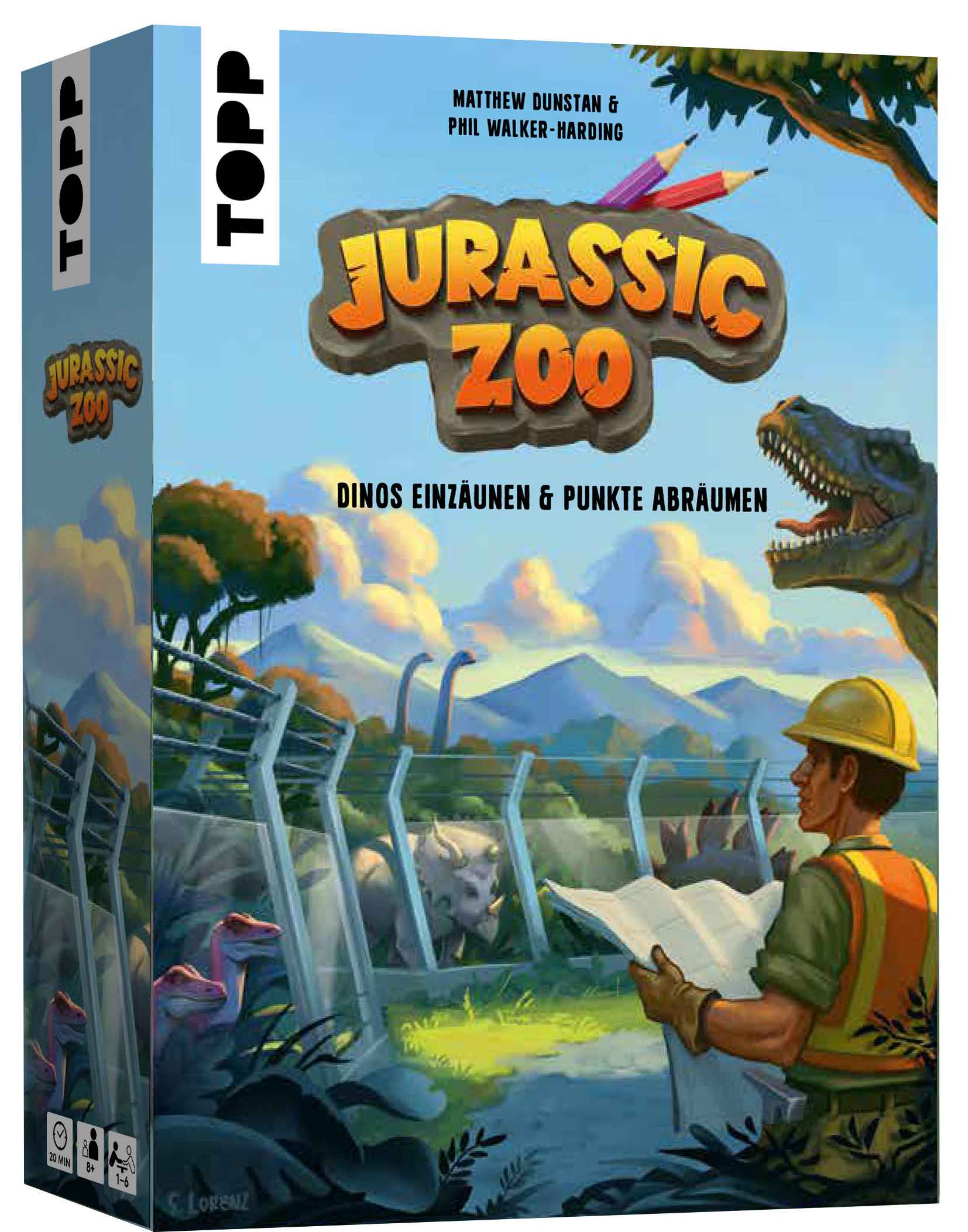 Jurassic Zoo – Dinos einzäunen & Punkte abräumen